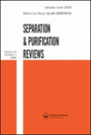 SEPARATION AND PURIFICATION REVIEWS杂志封面